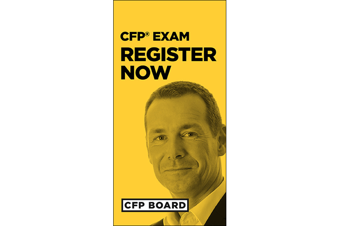 CFP Exam Register Now Ad Control